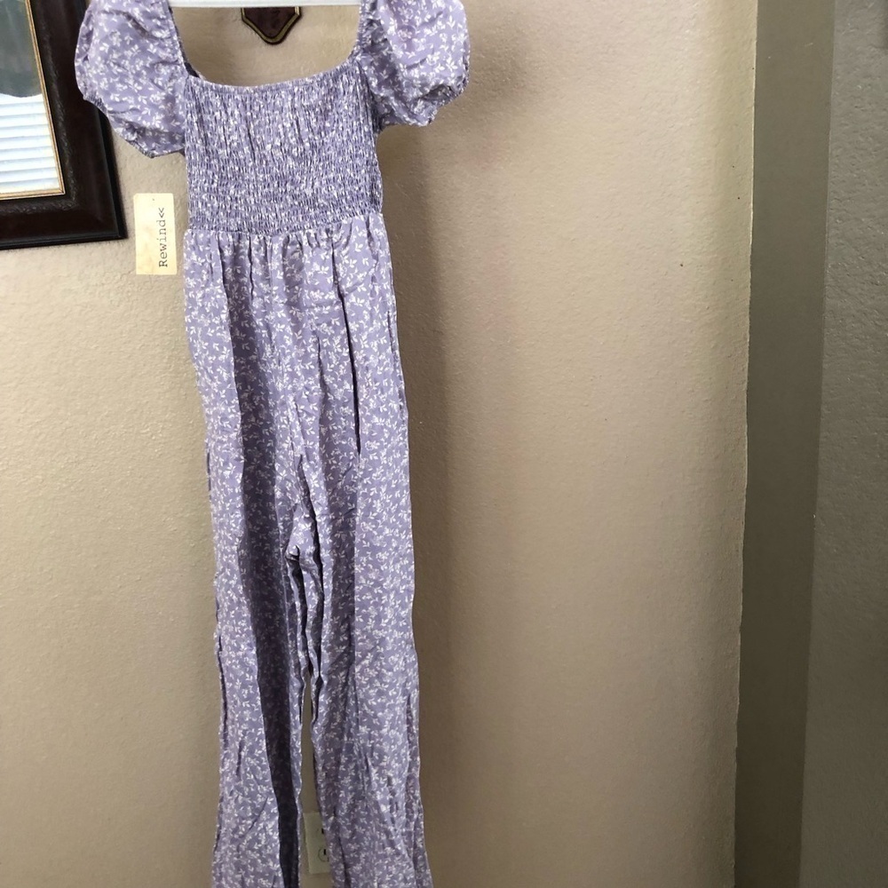 NWT Rewind Floral Print Jumpsuit Size Small - Picture 9 of 9